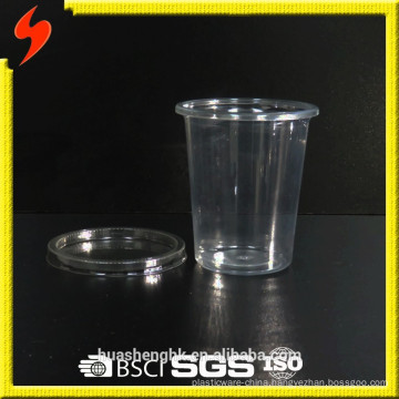 PET Opaque Plastic 150ml Dessert Cups with Lids